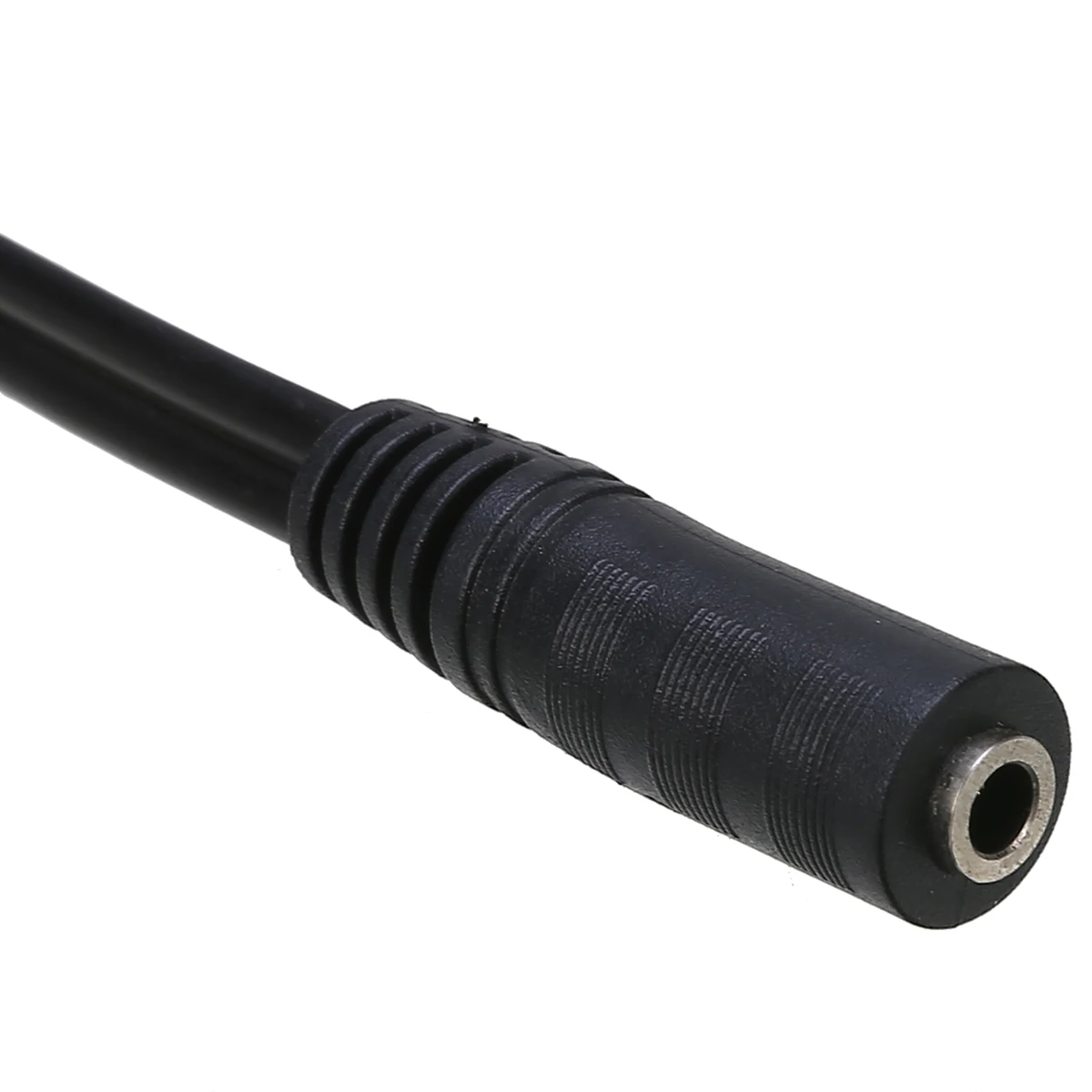 Black 3.5mm Male to 2 RCA Female Audio Mic Adapter Cable for iPhone Mini Jack Stereo Extension Line Convertor Accessories | Электроника