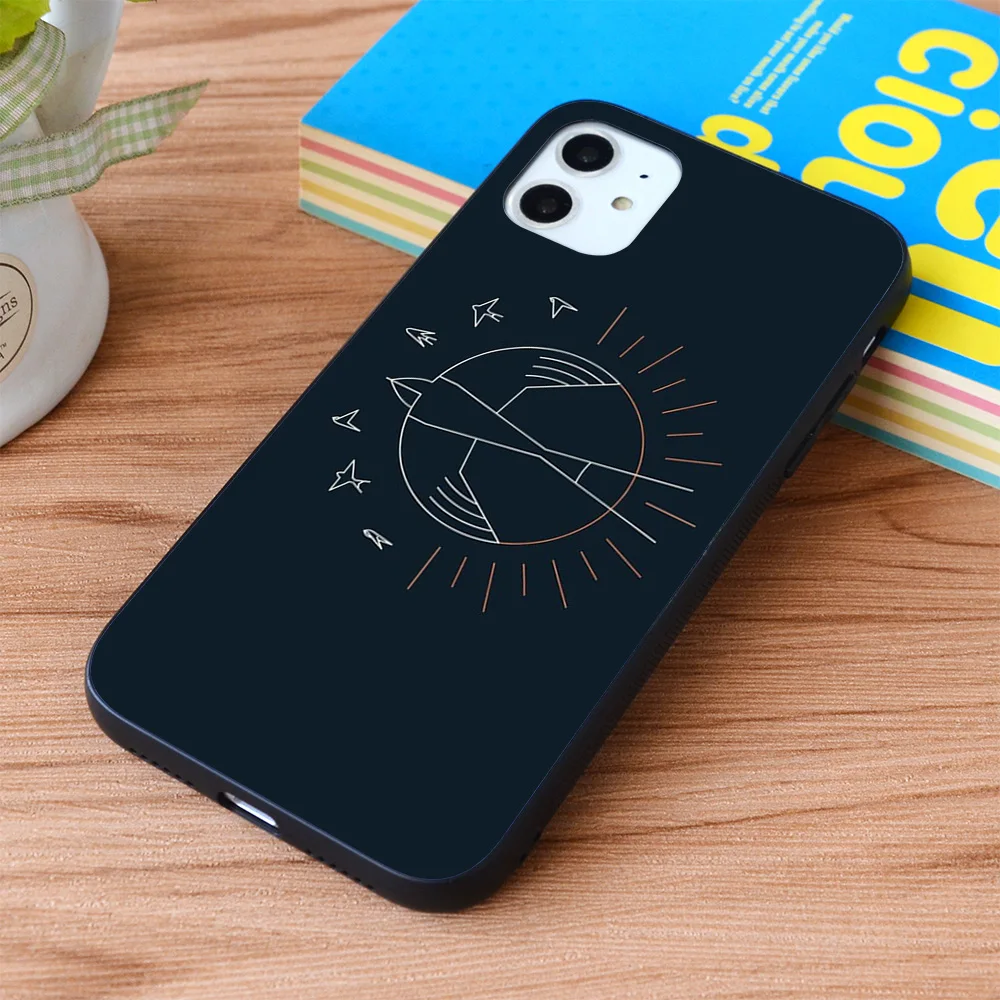 

For iPhone Swallow The Sun Soft TPU border Apple iPhone Case