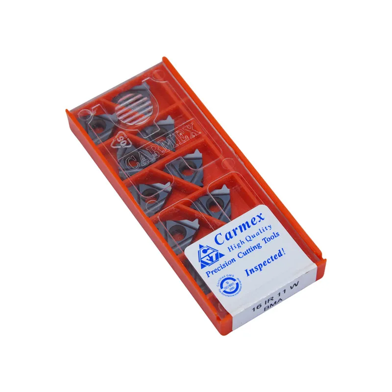 

ZIYI 16IR 11W BMA 10pcs High quality Threaded blade Carbide Inserts