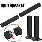 Звуковая панель 20 Вт, ТВ Разъемный Bluetooth-динамик, s Встроенный сабвуфер, 4, 0 каналов, 3D объемный звук с микрофоном, звуковая система, полосатый динамик