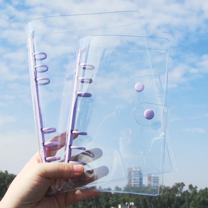 

Macaron с отрывными листами в виде ракушки прозрачный связующего Примечание органайзер для фотографий Дневник Тетрадь Ежедневник для планиро...