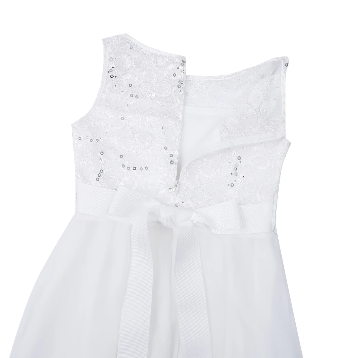 Кружевные шифоновые Детские платья iiniim для девочек платье-пачка с цветами