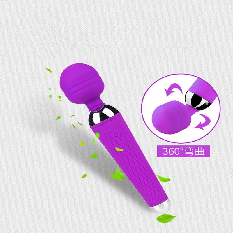 Мощный оральный вибратор вибраторы для Для женщин USB зарядка AV в виде волшебной