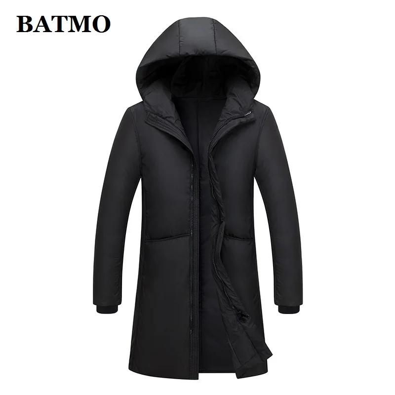 BATMO 2019 Новое поступление осень и зима высокое качество 80% белые пуховики с