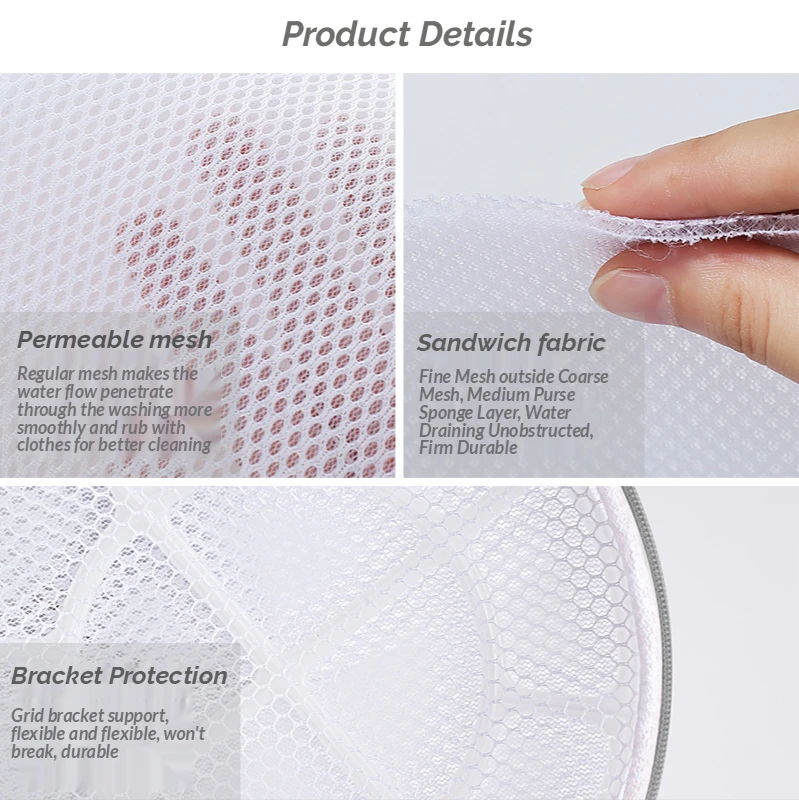 Бюстгальтер Комплект белья мешок сетка для стирки машина грязных носков нижнего