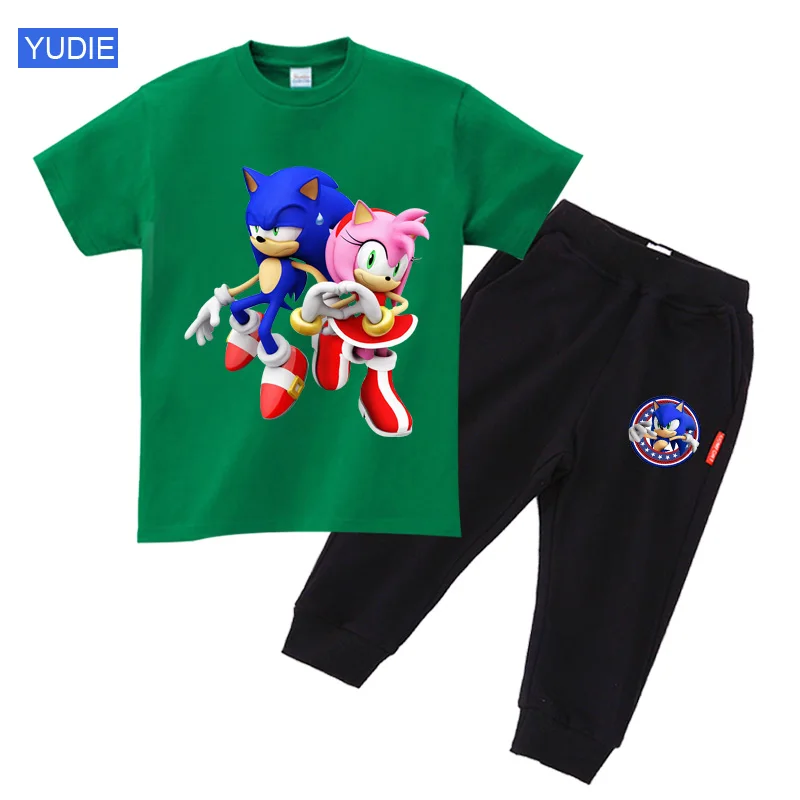 

Toddler Boys Clothing Set Kids Summer Clothes Set Girl Casual Sport Outfit Children Clothes Anime T Shirt Suit Birthday Present