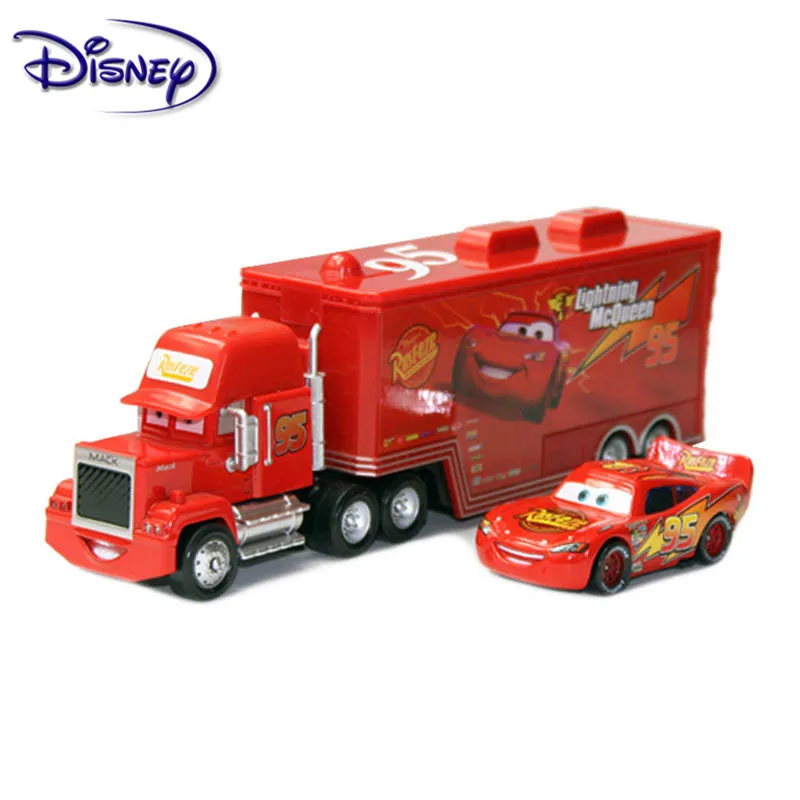 

Машинка из металлического сплава Disney Car King 86, внедорожный тиран, мобилизационная модель автомобиля, дядюшка из пшеницы, контейнер, грузовик, ...