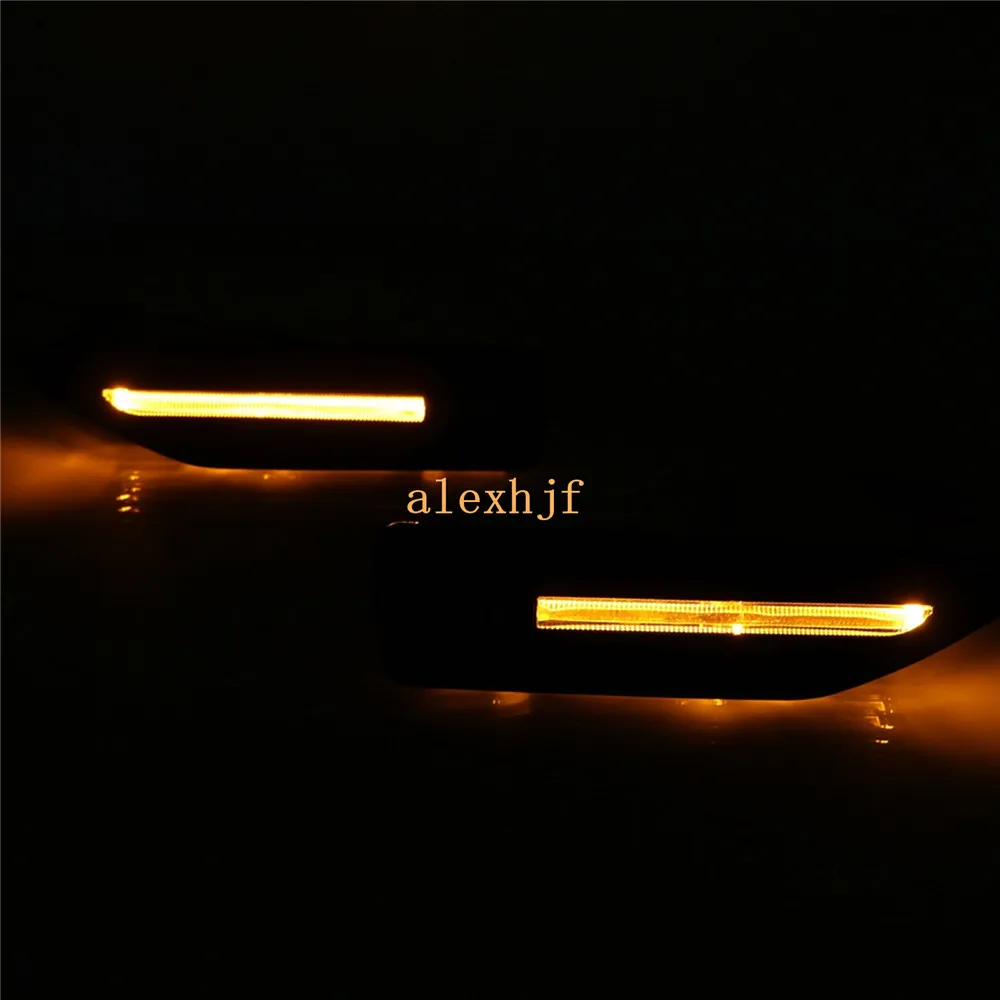 Чехол July King для автомобильных крыльев желтые светодиодный ные боковые огни