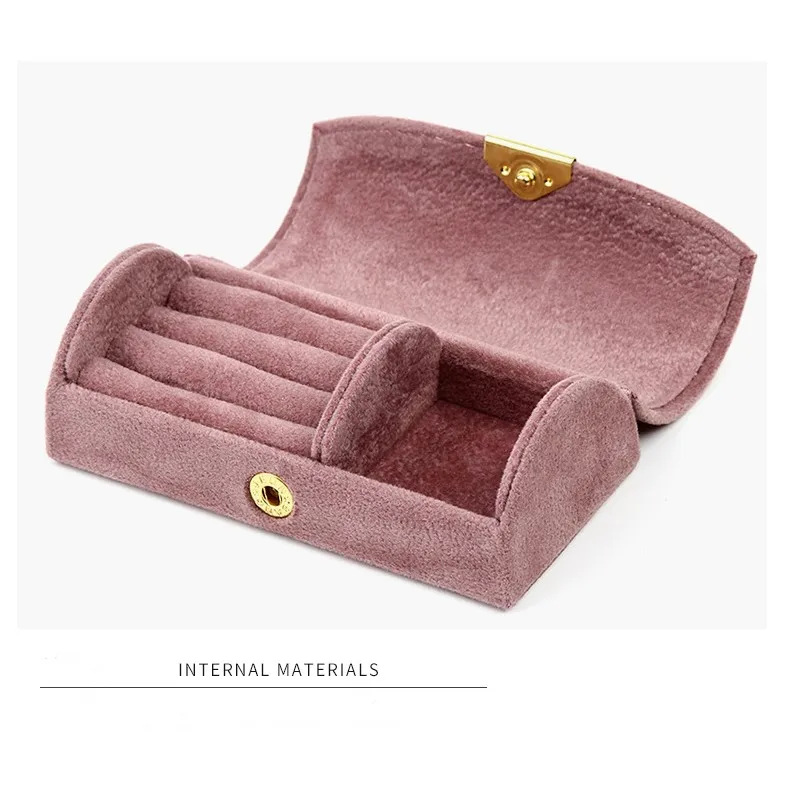 Ювелирная шкатулка из бисера бархатный дизайн арки тела может получить серьги