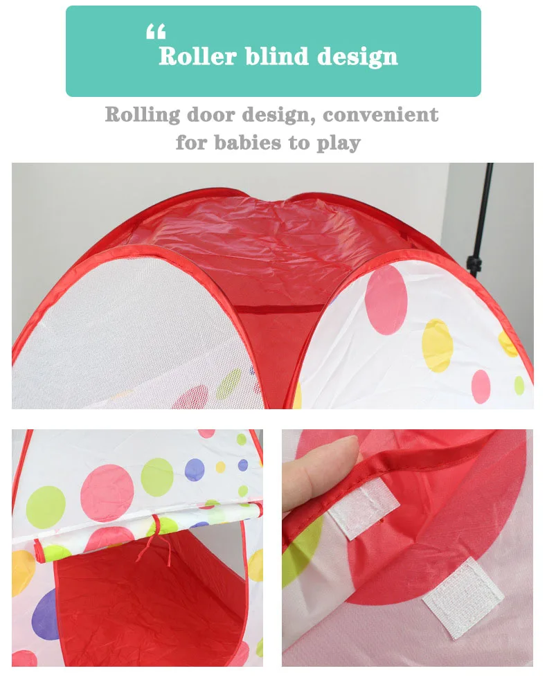 3 шт./компл. детский бассейн для шаров сухой большая палатка детей портативный