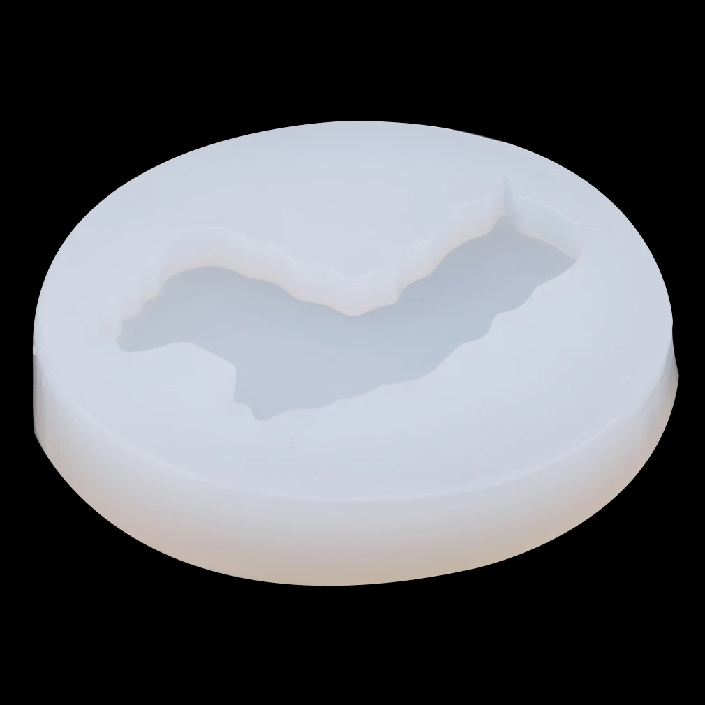 Белая силиконовая форма DIY Ручная работа Альпака животное положительная сторона