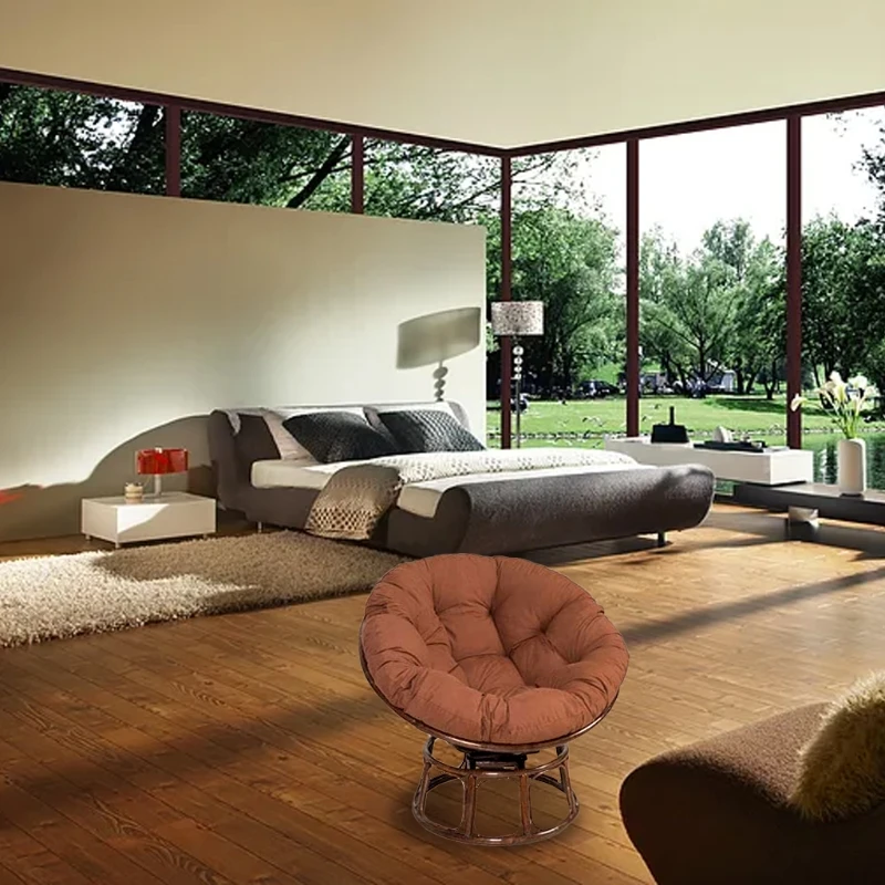 

Round Padded Seat Cushion Swing Chair Mat Hammock Round Pad Swing Seat Bird Nest Chair Cushion Hanging Basket Round Mat