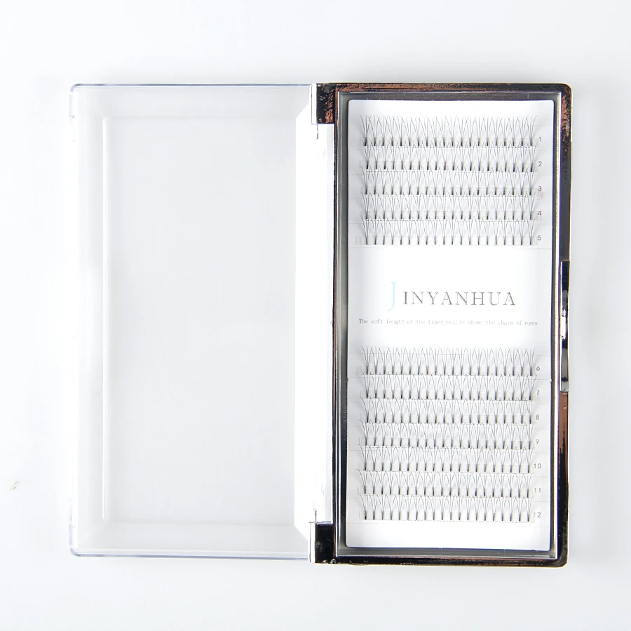 Горячая Распродажа объемные натуральные длинные ресницы 10 шт. 0 мм J/B/C/D 8 14 см