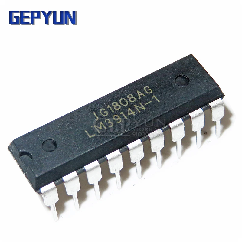 

10 шт. LM3914N-1 LM3914-1 DIP18 DIP LM3914N Gepyun
