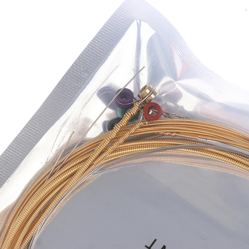 

1 Set Metal Acoustic Folk Guitar Strings A720 High Sound Quality Guitar Strings
