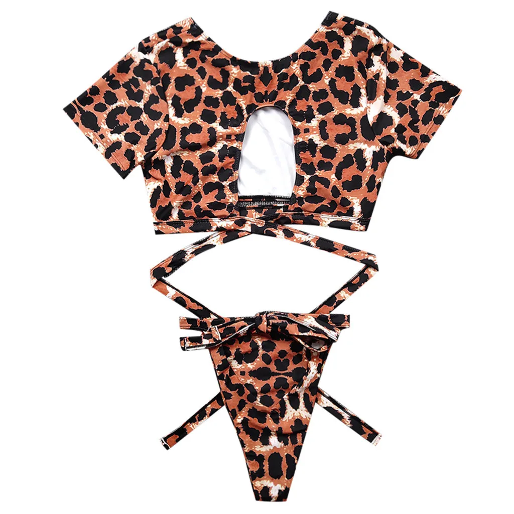 Женское бикини с эффектом пуш ап и высокой талией купальник из двух предметов