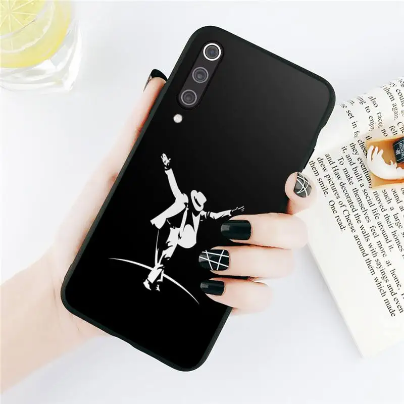 

Michael Jackson famous singer Phone Case For Xiaomi Redmi note 7 8 9 t k30 max3 9 s 10 pro lite Luxury brand shell funda coque