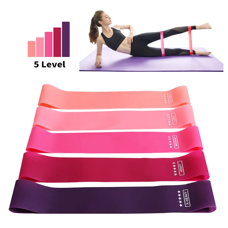 

Livefit Resistance Bands Set Crossfit Stretch Training Pull Rope Pilates Expander Fitness Workout Equipment