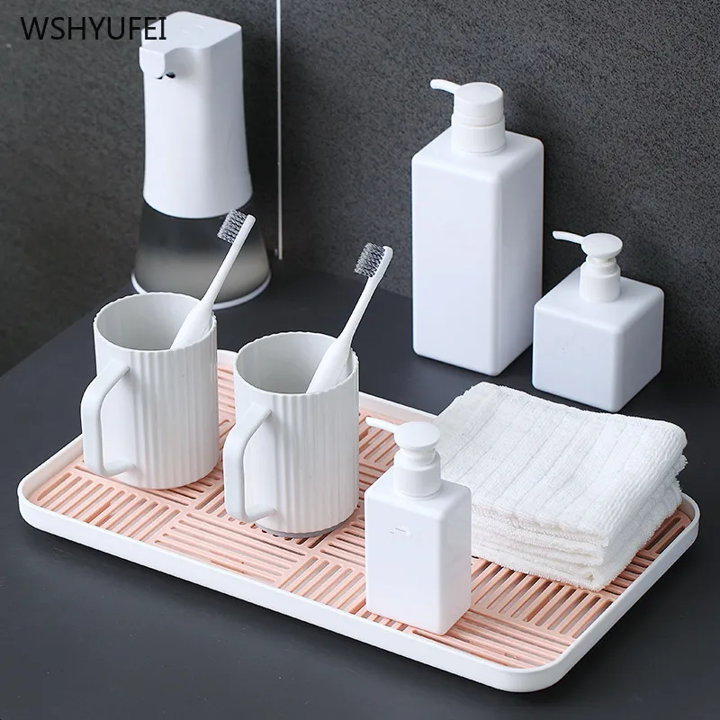 

1pcs drain rack kitchen plastic tray drain tray large sink drying rack countertop storage box dishes drying rack tea cup tray