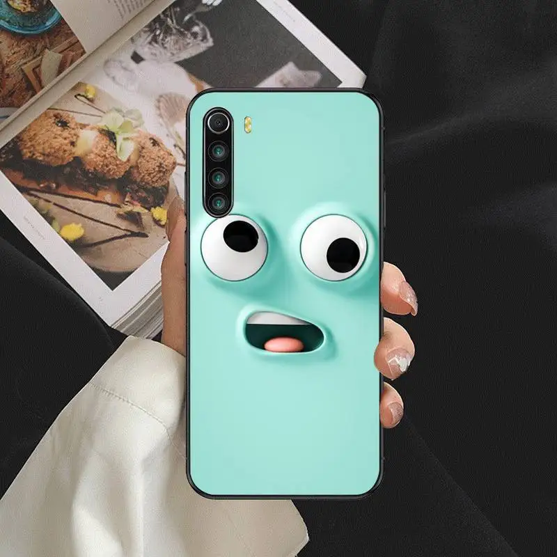 

Funny Faces Phone Case For Samsung S6 S7 Edge S8 S9 S10 E lite2019 S20 Plus Cover Fundas Coque