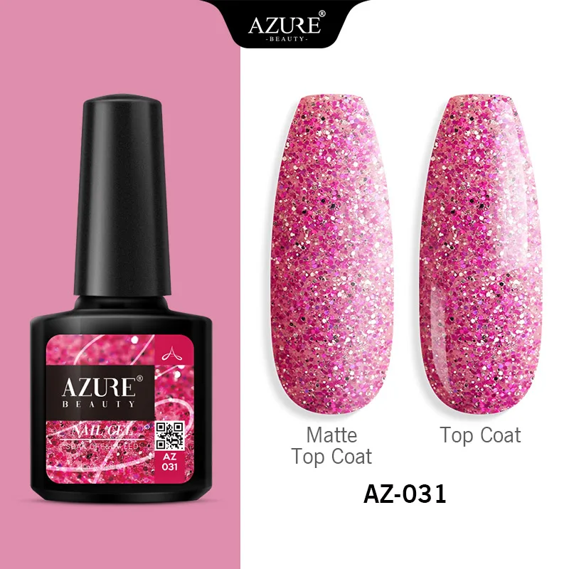 Azure beauty новейший Гель-лак для ногтей 10 мл замачивающийся Блестящий светодиодный Гель-лак для Ногтей Стойкий Гибридный лак Полупостоянный гель - Цвет: 31