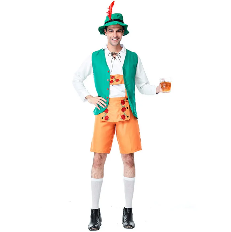 Октоберфест Костюм парня немецкий баварский &quotпивной&quot взрослых мужчин