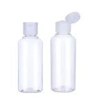 500 шт портативная дорожная бутылка 50 мл пластиковые бутылки для путешествий Sub бутылка шампунь косметические контейнеры для лосьона