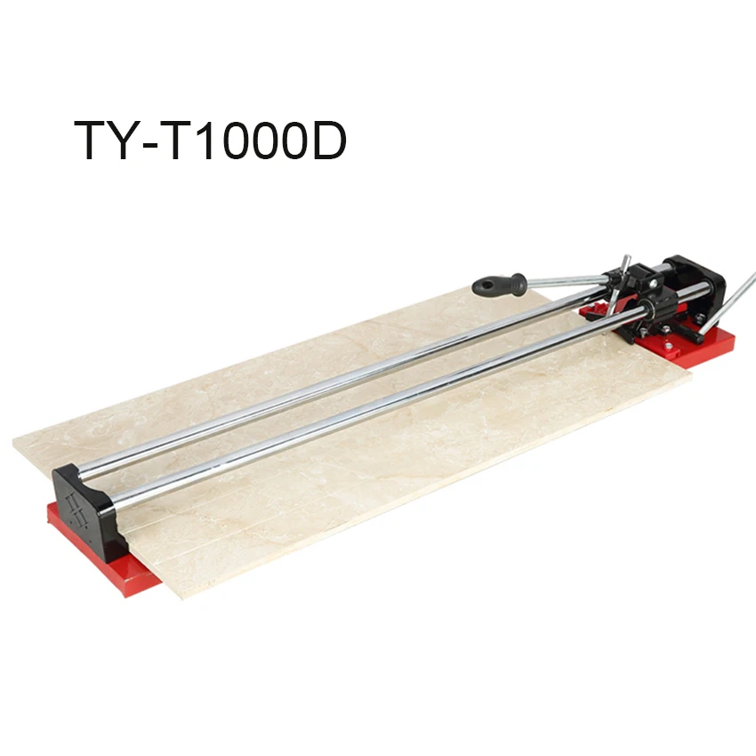 TY-T1000D Professional Manual Tile Cutter Portable Hand Push Knife Ceramic Tile Cutter Wall Floor Tile Cutting Machine 1000MM
