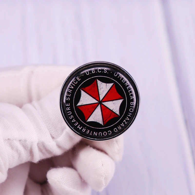UBCS зонтик биоопасность контрмеры значок на лацкан модные ювелирные изделия