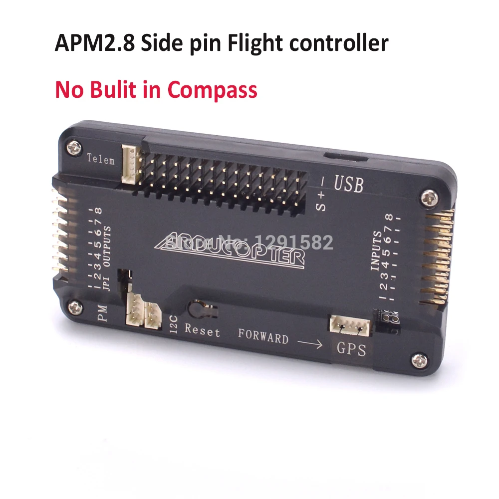 APM2.8 APM 2 8 Контроллер полета боковая контактная плата встроенный компас для