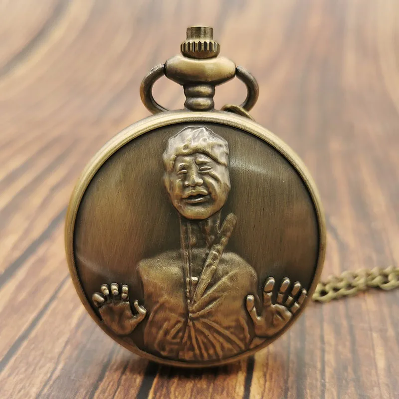 HOT MOVIES THE WALKING DEAD THEME LONG NECK ZOMBIE QUARTZ WATCHES MENS PENDANT POCKET CHAIN TOP GIFTS FOR MEN WOMEN DRAMA FANS | Дом и сад