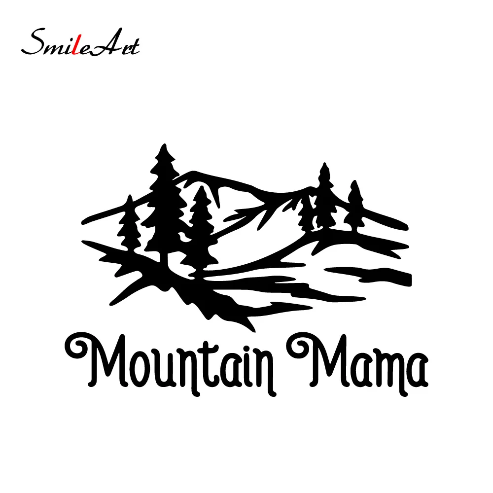 Красочная горная наклейка на автомобиль капот боковая дверь окно автомобильная