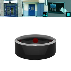 Smart Ring Wearable Electronic Devices UK NXP Smart NFC Chip Copy
Various Frequency Chips Titanium Ring For Android IOS Windows
