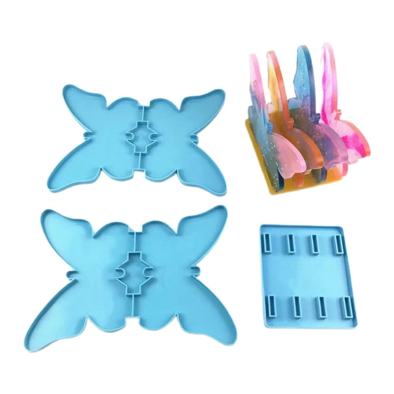

Book File Storage Box Epoxy Resin Mold Documents Papers Organizer Holder Rack Casting Silicone Mould DIY Crafts Tool