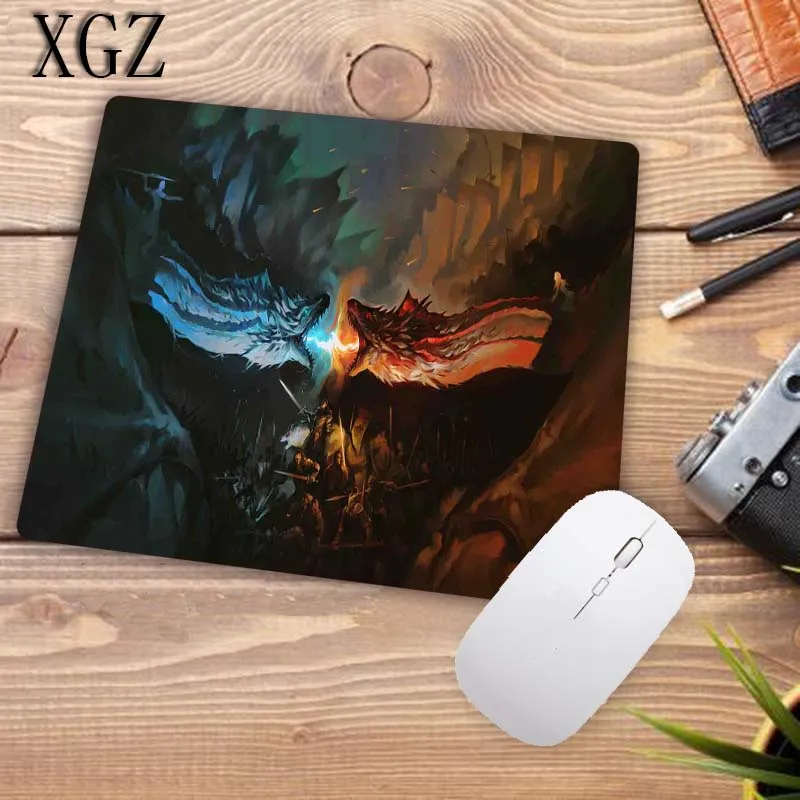 XGZ Игра престолов Песнь Льда и Огня резиновый Настольный коврик для мыши для ноутбука компьютерная клавиатура Коврик для мыши Размер коврика 18x22 см Продвижение - Цвет: 220X180X2MM