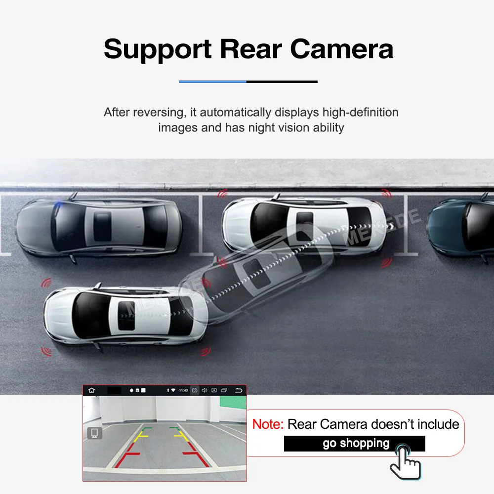 MEKEDE 1024x600 ips 7 дюймов 2G ram Android 9,0 автомобильный dvd-плеер gps для FIAT 500 аудио система автомобиля аудио gps DVD для FIAT 500 DSP