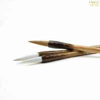 4 pcslot weasel hairs chinese calligraphy brush pen set art craft supplies medium large regular script writing tools