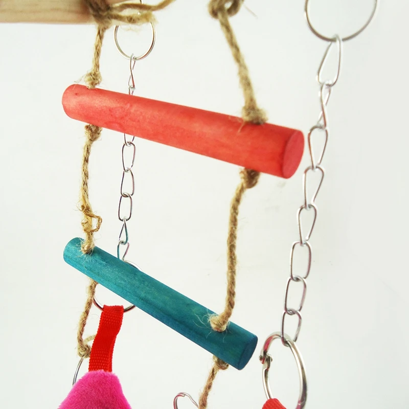 Деревянные игрушки подвеска для хомяка Bridge подвесная лестница клетка моста