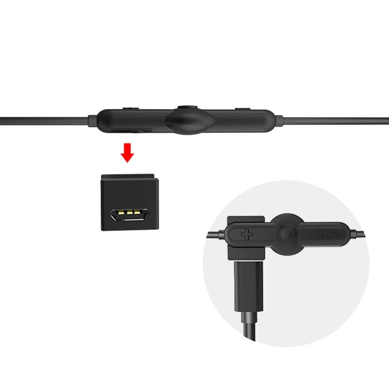 Спортивные Беспроводные наушники LYMOC Q5 Bluetooth-наушники с шейным ремешком время