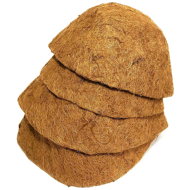 

Набор из 4 круглый кокосовые вкладыши (2 14 дюймов + 2 12 дюймов) кокосовый вкладыш Замена