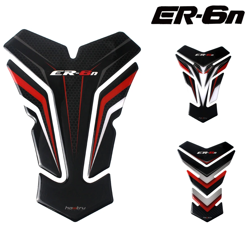 

for Kawasaki ER6 ER-6N ER6N 3D Motorcycle Sticker Gas Fuel Oil Tank Pad Protector Decal Case