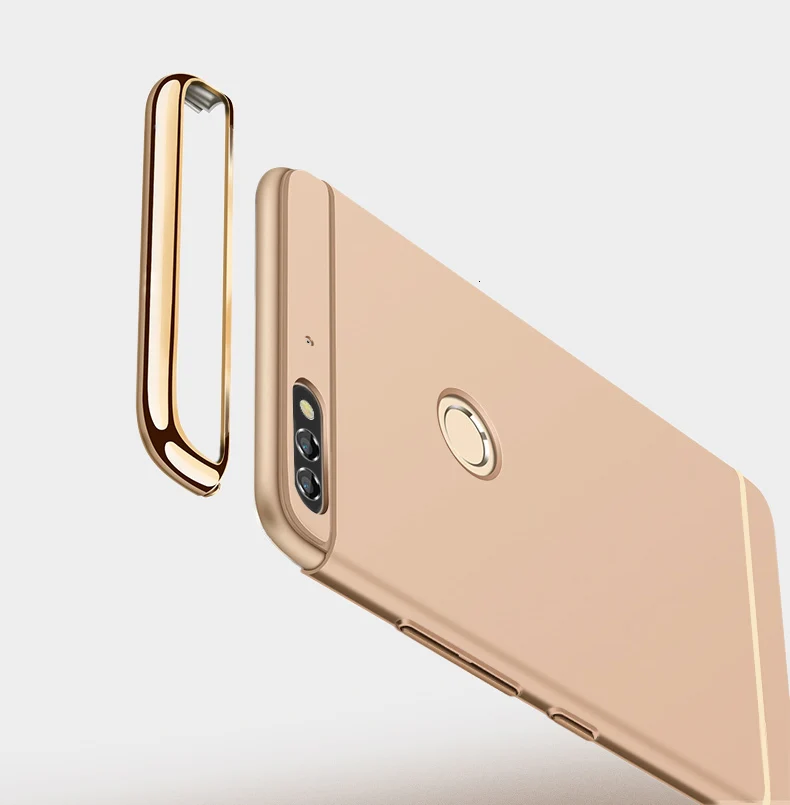 Чехол для Honor 7a Pro Роскошный Матовый Жесткий чехол с защитой 360 градусов Huawei 7 a