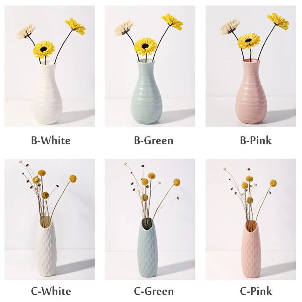 Nordic украшения дома Цветочная ваза-Корзина вазы для цветов орнамент имитация