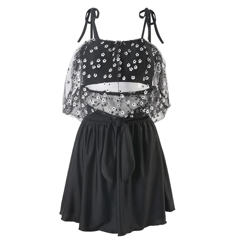 

Swimsuit Women Two Pieces Girls Sports Swimwear Split Ladies Mayo Korean Plus Size Trendy Bikini Push Up Sexy Ins Skirt Cover