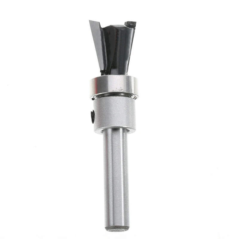 

Retail 1/4 Inch x 1/2 Inch Shank Carbide Dovetail Joint Router Bit 10 Degree Woodworking Cutter With Bearing For Power Tool
