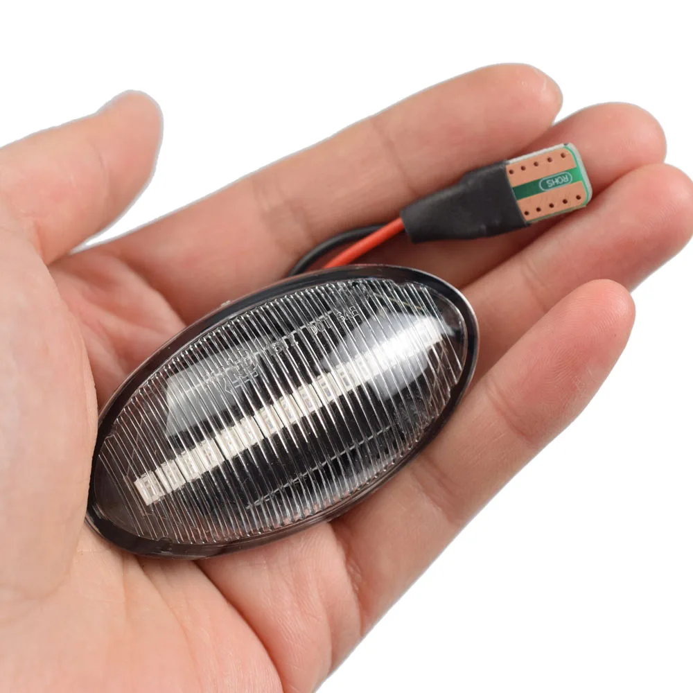 

2pcs Dynamic LED Side Marker Light Turn Signal Lamp For BMW MINI Cooper R50 R52 R53 2002-2008