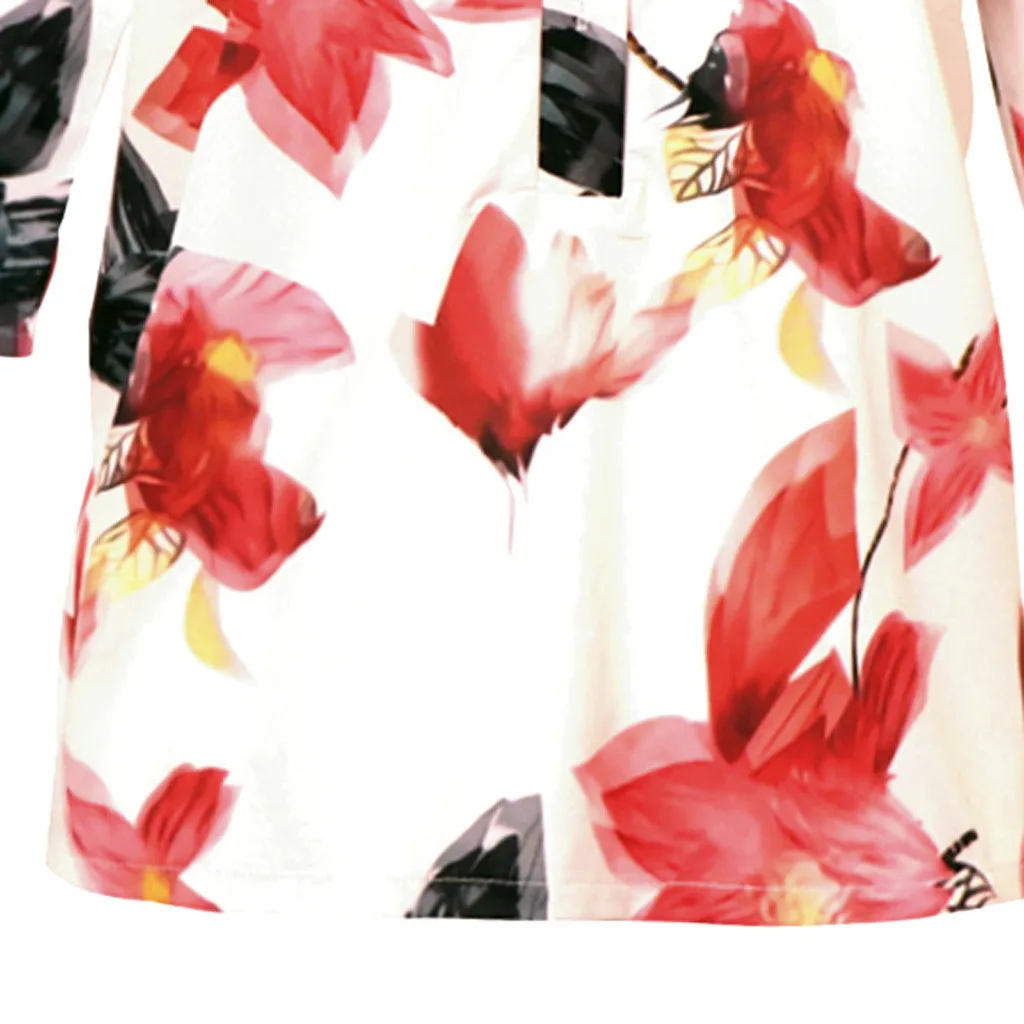 

59 Hot selling European and American women's ruffled shoulder strap print tank top