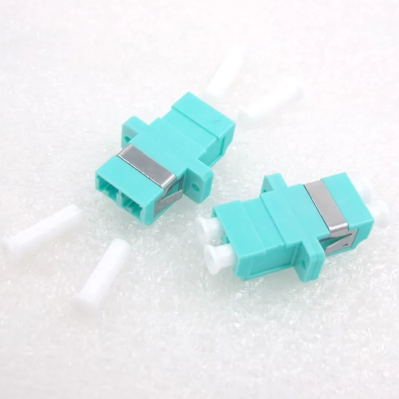 

GONGFENG 200pcs NEW HOT Optical Fiber Connector LC Duplex, 10 million OM3 Coupler, Adapter Flange Special Wholesale to Russia
