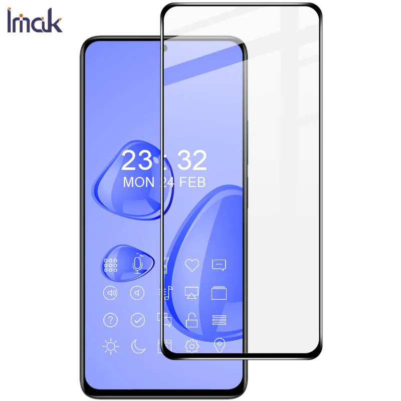 

Imak Pro+ Full Tempered Glass For Redmi Note 11 Pro Screen Protector Protective Glass Film For Xiaomi Mi Redmi Note 11 Pro+ Plus