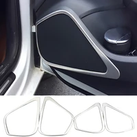 for audi a3 8v 2013 2018 car door stereo speaker frame decoration sticker panel trim audio horn modified accessories decal strip